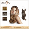 Indian 100% remy human hair,flip in hair extension sample welcomed